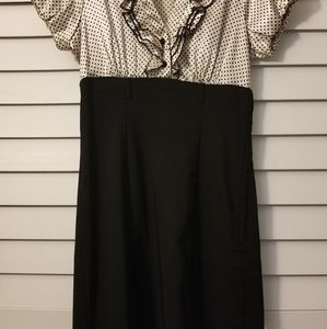 💖 3/$20 Trixxi black and champagne vintage style dress